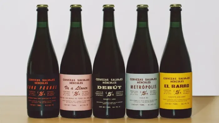 Оформление этикеток мексиканского пива Cervezas Salvajes Hеrcules — визуальная система