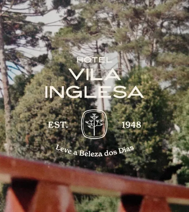 Айдентика отеля в Бразилии Vila Inglesa — визуальная система