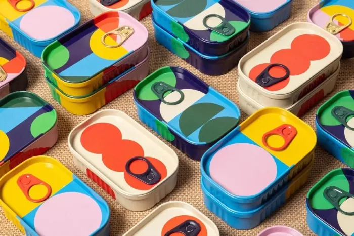 Коробочки подарочных наборов Tinned Goods — визуальная система