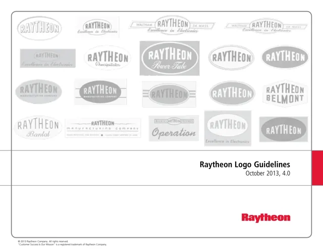 Raytheon — обложка 2013