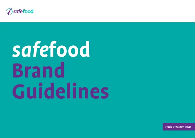 Safefood — гайд по фирменному стилю 2010 — страница 1