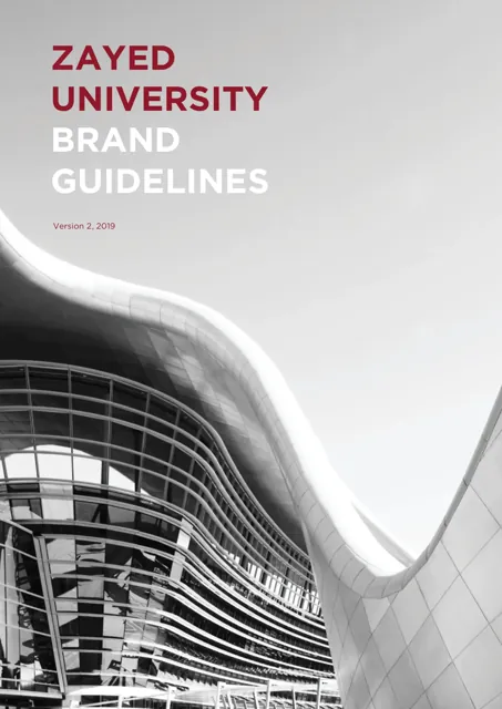 Zayed University — обложка 2019