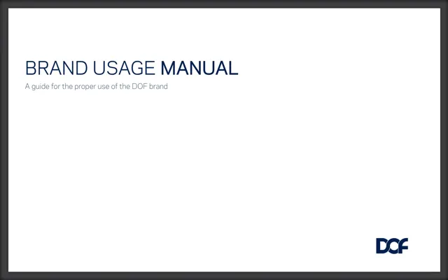 DOF — гайд по фирменному стилю 2016 — страница 1