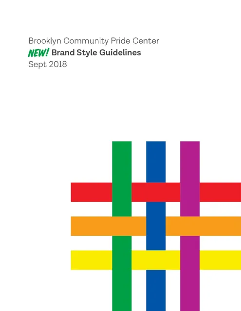 Brooklyn Community Pride Center — обложка 2018