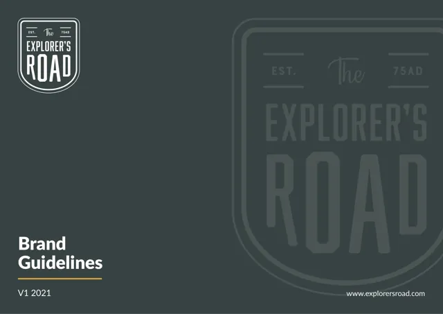 The Explorer’s Road — гайд по фирменному стилю 2021 — страница 1