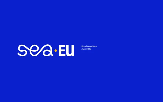 SEA-EU — гайд по фирменному стилю 2023 — страница 1