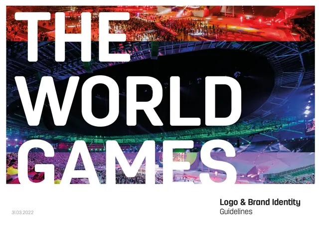 The World Games — гайд по фирменному стилю 2022 — страница 1
