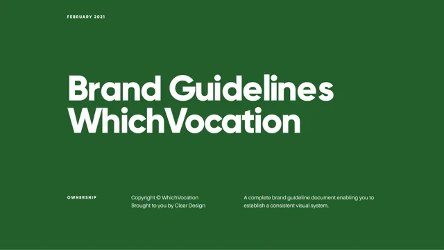 Which Vocation — обложка 2021