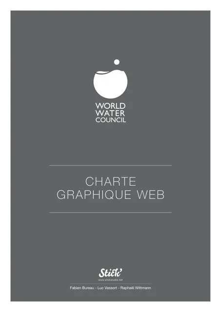 World Water Council Web — обложка 2012