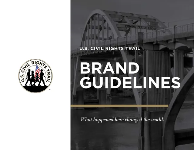 US. Civil Rights Trail — гайд по фирменному стилю 2020 — страница 1