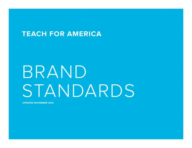 Teach For America — обложка 2014