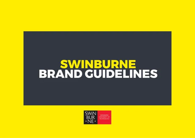 Swinburne — гайд по фирменному стилю 2019 — страница 1
