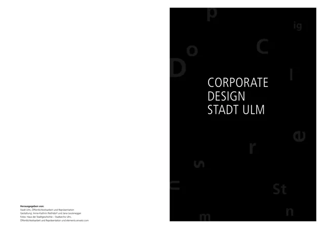 City of Ulm — обложка 2024