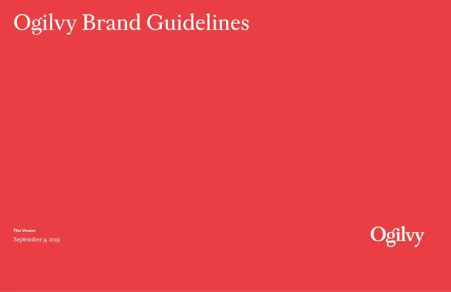 Ogilvy — обложка 2019