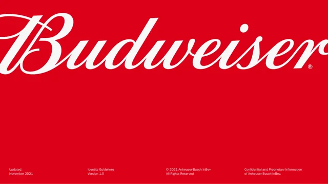Budweiser — обложка 2021