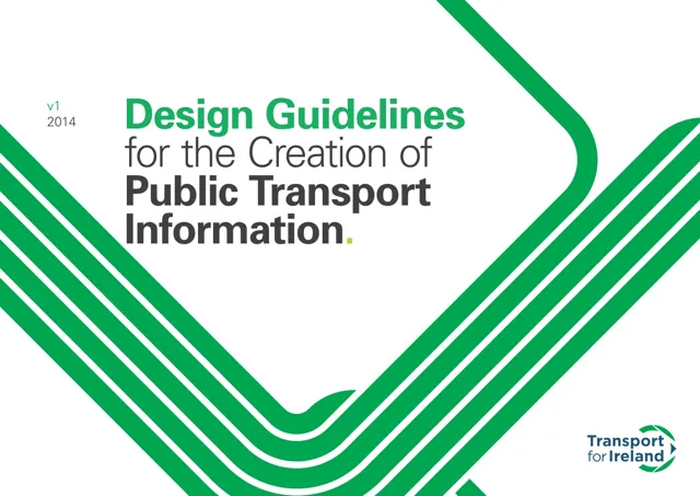 Transport for Ireland — обложка 2014
