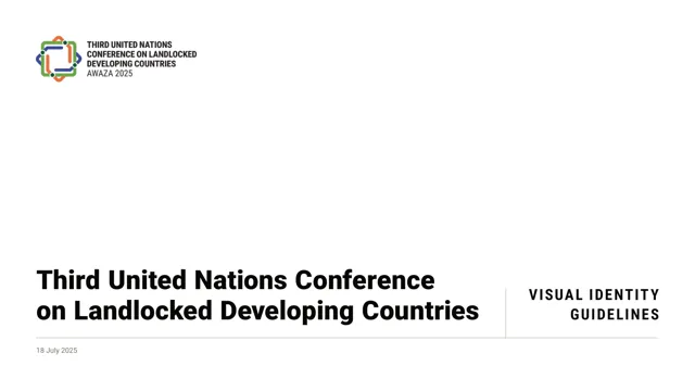 Third United Nations Conference on Landlocked Developing Countries — обложка 2025