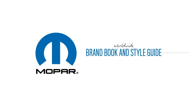Mopar — гайд по фирменному стилю 2016 — страница 1