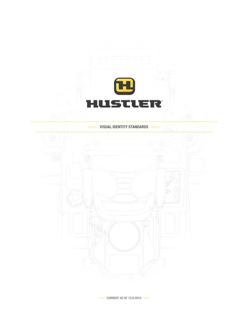 Hustler — гайд по фирменному стилю 2016 — страница 1