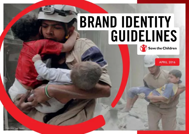 Save The Children — гайд по фирменному стилю 2016 — страница 1