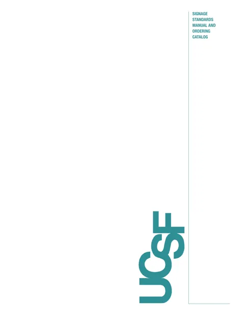 UCSF signage — обложка 2006