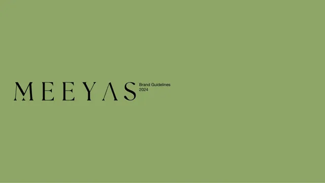 Meeyas — гайд по фирменному стилю 2024 — страница 1