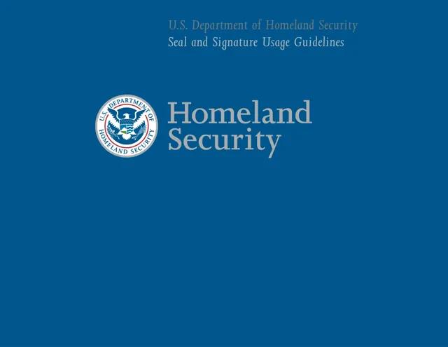 Department of Homeland Security — обложка 2003