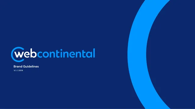 Webcontinental — обложка 2019