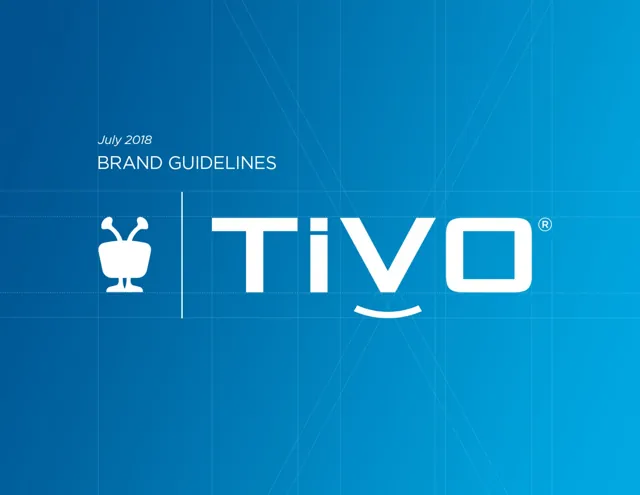 TiVo — гайд по фирменному стилю 2018 — страница 1