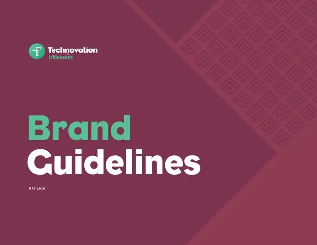 Technovation — гайд по фирменному стилю 2016 — страница 1