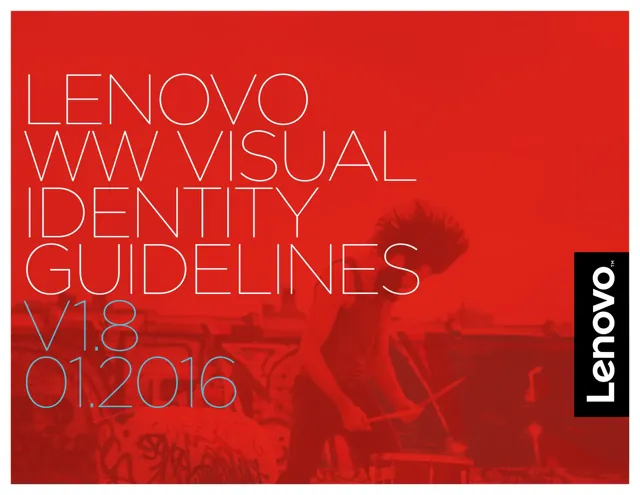 Lenovo — гайд по фирменному стилю 2016 — страница 1