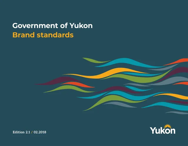 Government of Yukon — гайд по фирменному стилю 2018 — страница 1