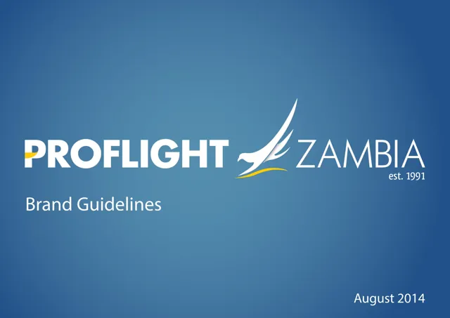 Proflight Zambia — обложка 2014