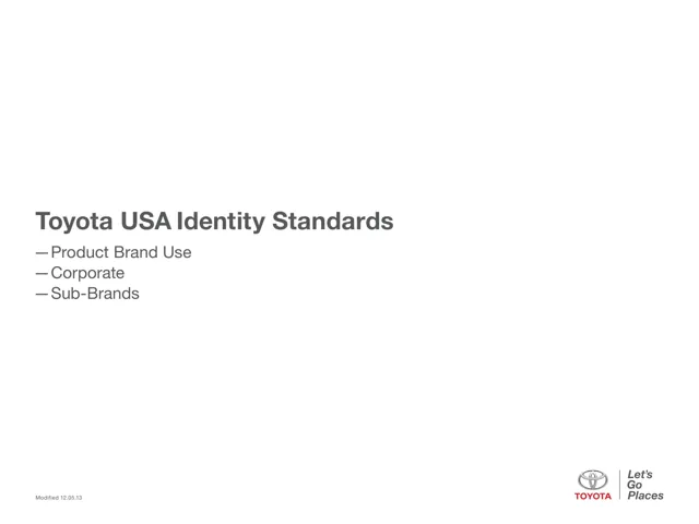 Toyota USA — обложка 2013