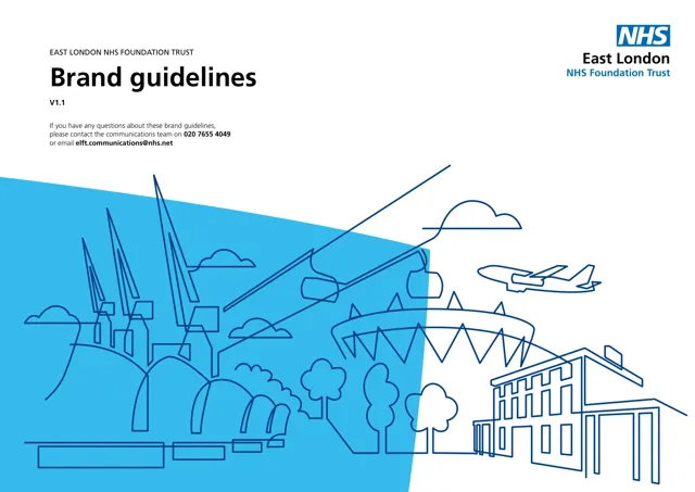 East London NHS Foundation Trust — гайд по фирменному стилю 2022 — страница 1