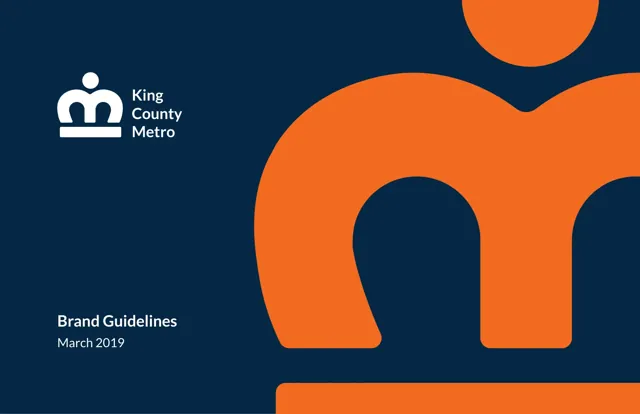 King County Metro Transit Department — обложка 2019