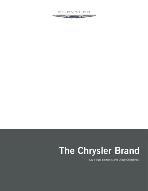 Chrysler — обложка 2013