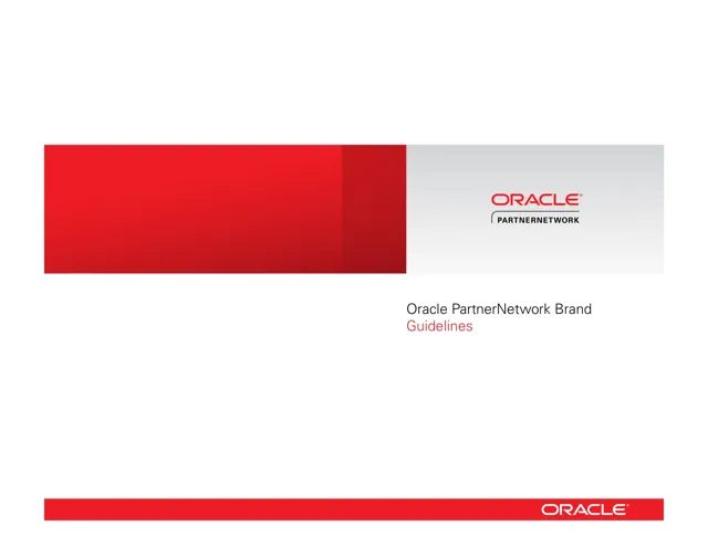 Oracle PartnerNetwork — обложка 2012