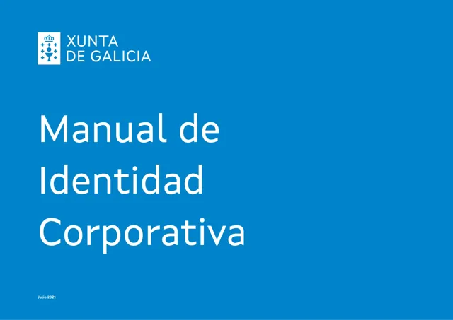 Xunta de Galicia — гайд по фирменному стилю 2021 — страница 1