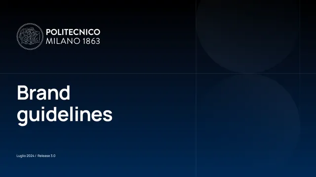 Politecnico di Milano — обложка 2024