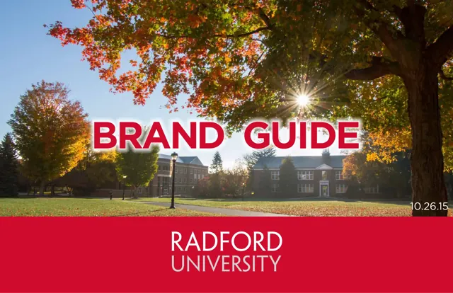 Radford University — обложка 2015