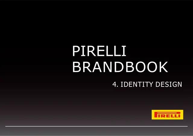 Pirelli — гайд по фирменному стилю 2015 — страница 1
