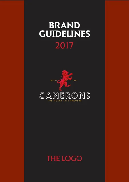 Camerons Brewery — гайд по фирменному стилю 2017 — страница 1