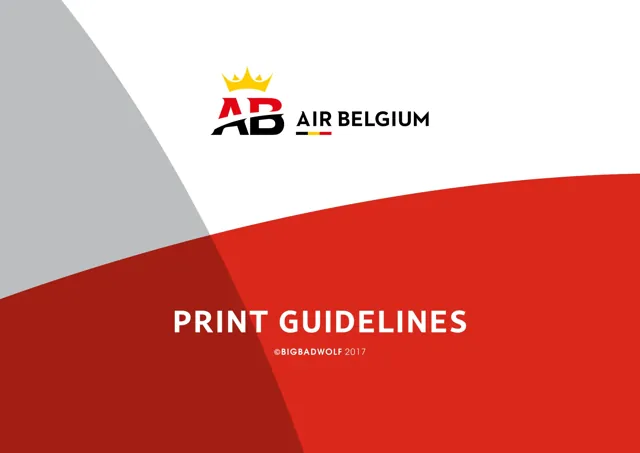 Air Belgium — обложка 2017