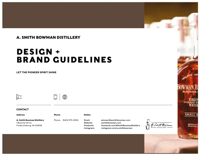 A. Smith Bowman Distillery — обложка 2019