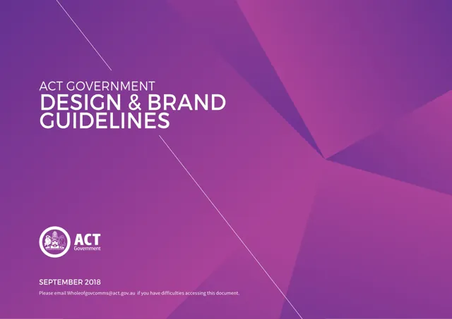 ACT Government — обложка 2018