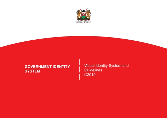Republic of Kenya — гайд по фирменному стилю 2019 — страница 1
