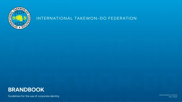 International Taekwon-Do Federation — обложка 2025