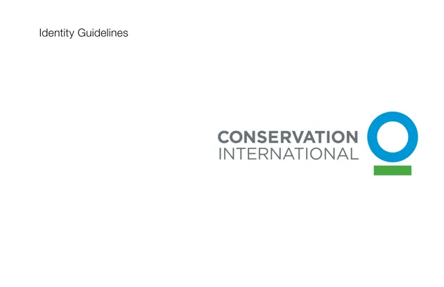 Conservation International — гайд по фирменному стилю 2017 — страница 1