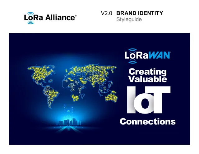 LoRa Alliance — гайд по фирменному стилю 2019 — страница 1